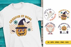 Retro Halloween Sublimation Svg Product Image 1