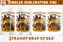 Tumbler Sublimation | Retro halloween | Spooky Product Image 1
