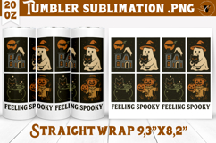 Tumbler Sublimation | Retro halloween | Spooky Product Image 1
