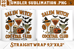 Tumbler Sublimation | Retro halloween | Spooky Product Image 1