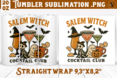 Tumbler Sublimation | Retro halloween | Spooky Product Image 1