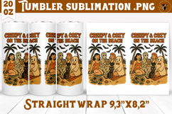 Tumbler Sublimation | Retro halloween | Spooky Product Image 1
