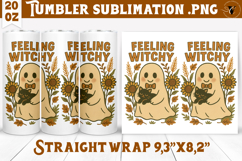 Tumbler Sublimation | Retro halloween | Spooky Product Image 1