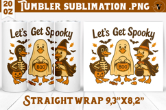Tumbler Sublimation | Retro halloween | Spooky Product Image 1
