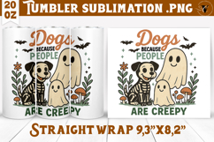 Tumbler Sublimation | Retro halloween | Spooky Product Image 1