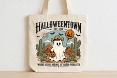 Retro Halloweentown Est 1998 Png, Halloween Pumpkin Png Product Image 4