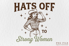 Retro Cowgirl PNG Designs | 15 Western Sublimation Designs Product Image 5
