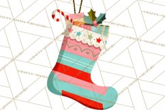 Midcentury Modern Christmas Clip Art, Retro Holiday PNG Product Image 4