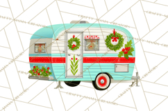 Midcentury Modern Christmas Clip Art, Retro Holiday PNG Product Image 3