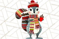 Midcentury Modern Christmas Clip Art, Retro Holiday PNG Product Image 2