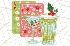 Midcentury Modern Christmas Clip Art, Retro Holiday PNG Product Image 4