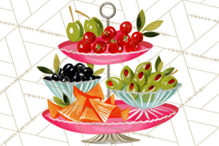 Midcentury Modern Christmas Clip Art, Retro Holiday PNG Product Image 3