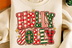 Vintage Plaid Holiday Sublimation PNG Product Image 2