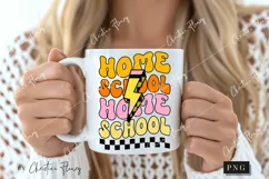 Retro Homeschool PNG | Back To School PNG Product Image 2