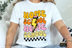 Retro Homeschool PNG | Back To School PNG Product Image 3