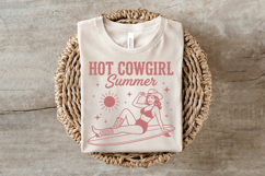 Retro Hot Cowgirl Summer PNG Product Image 3