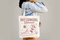 Retro Hot Cowgirl Summer PNG Product Image 4