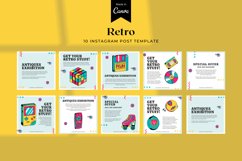 Retro Instagram Post, Canva Templates Product Image 1