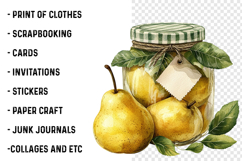 Retro Jam Summer Clipart Png Product Image 2