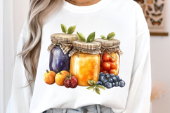Retro Jam Summer Clipart Png Product Image 3