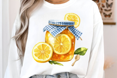 Retro Jam Summer Clipart Png Product Image 3