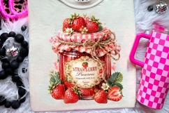 Retro Jam Summer Watercolor Clipart Bundle PNG Product Image 2