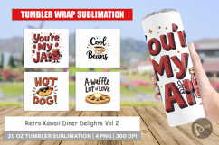 Retro Diner Delights Tumbler Product Image 1