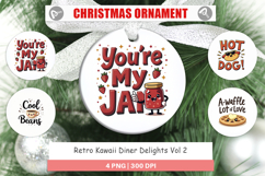 Retro Diner Delights Ornament Product Image 1
