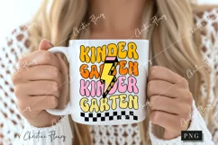 Retro Kindergarten PNG | Back To School PNG Product Image 2