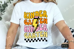 Retro Kindergarten PNG | Back To School PNG Product Image 3