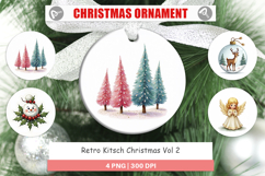 Retro Kitsch Christmas Ornament Product Image 1