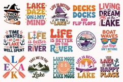 Retro Lake Sublimation Bundle, Summer Sublimation Product Image 2