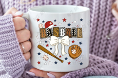 Retro Leopard Baseball Mom Sublimation Product Image 5