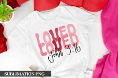 Loved John |Retro Valentine&#039;s Day Sublimation Product Image 1