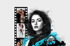 Retro Magazine Collage Creator Photo Effect Template Product Image 5