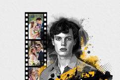 Retro Magazine Collage Creator Photo Effect Template Product Image 9