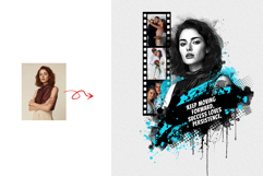 Retro Magazine Collage Creator Photo Effect Template Product Image 2