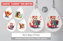 Earring Retro Magic Critters Product Image 1
