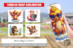 Tumbler Retro Magic Critters Product Image 1
