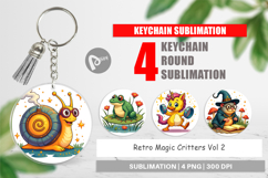 Keychain Retro Magic Critters Product Image 1