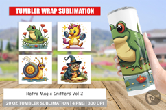 Tumbler Retro Magic Critters Product Image 1