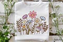 Mothers Day PNG Mama Flower PNG Clipart Retro Mama flower Product Image 7