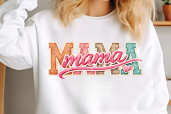 Retro Mama Svg, Mom Svg, Mama Svg Png Product Image 2