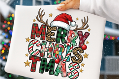 Retro Merry Christmas PNG Product Image 4