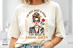 Funny Pop Art Mom PNG, Mother’s Day Clipart, Motherhood Product Image 2