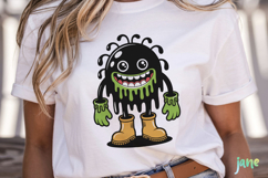 Retro Monster SVG PNG Clipart Product Image 2