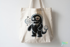 Retro Monster SVG PNG Clipart Product Image 4
