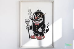 Retro Monster SVG PNG Clipart Product Image 5