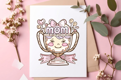 Retro Mothers Day Clipart Product Image 2