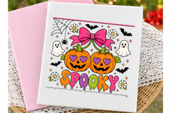 Retro Neon Coquette Halloween PNG Product Image 2